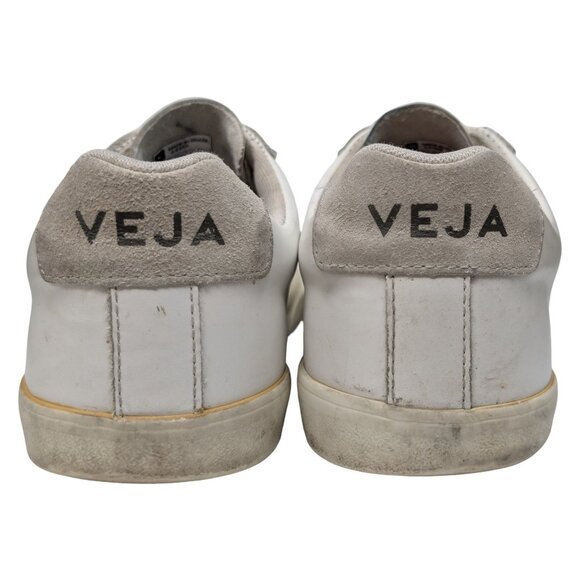 Veja Esplar Sneakers Womens White Leather Lace Up Shoes Size 9 - Picture 10 of 12